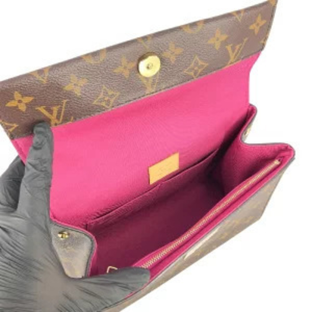LOUIS VUITTON Cluny Monogram Canvas Brown
